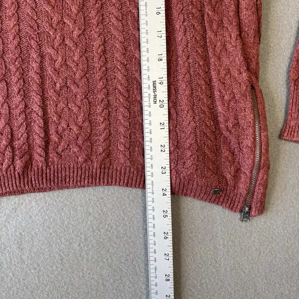 American Eagle Womens Cable Knit Sweater Cozy Cottagecore Preppy Casual Fall XL‎ - Picture 9 of 16